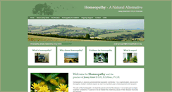 Desktop Screenshot of homeopathydevon.org